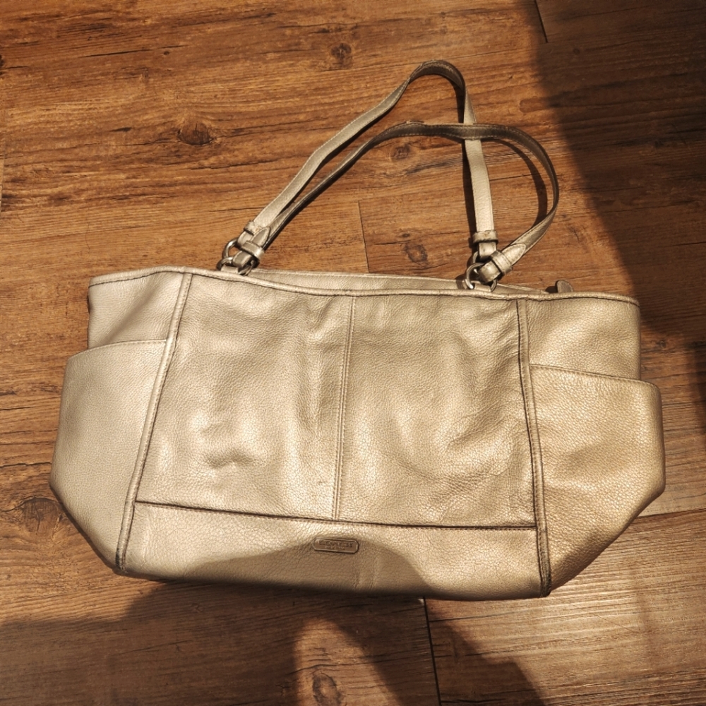 Gold Coach purse